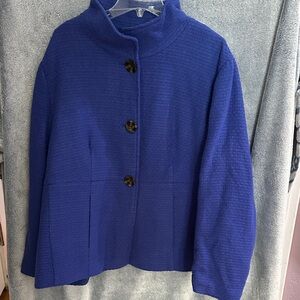 Chic Blue Women's Pea Coat